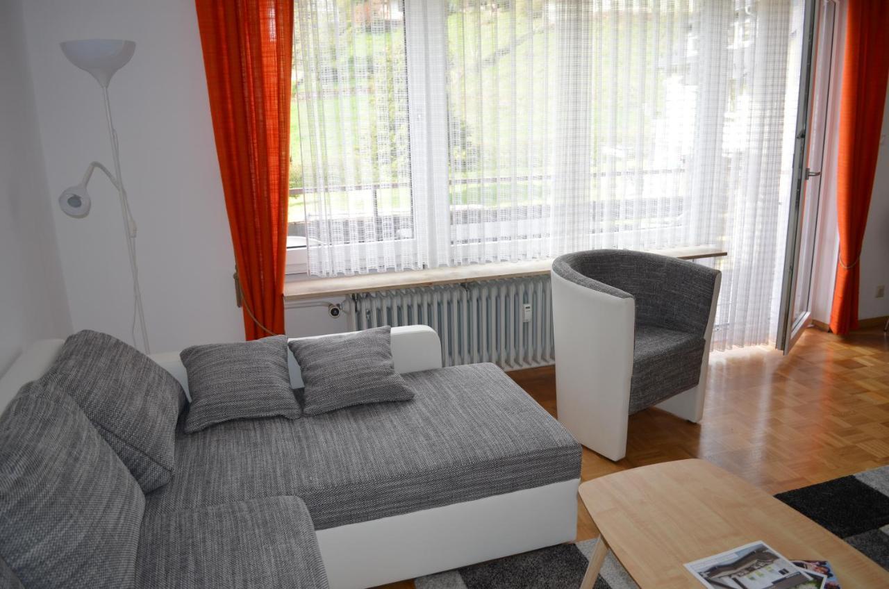 Ferienwohnung Am Kurpark Bad Wildbad Exteriör bild