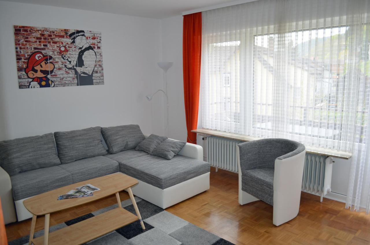 Ferienwohnung Am Kurpark Bad Wildbad Exteriör bild